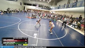 117-126 lbs Quarterfinal - Lidia Anderson, Sanderson Wrestling Academy vs Harleigh Prater, Uintah Girls Wrestling