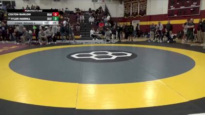 165 lbs Cons. Round 4 - Colton Barlow, Broken Arrow vs Tyler Harrill, Skutt Catholic