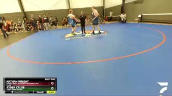 285 lbs Semifinal - Nathan Wright, South West Washington Wrestling Club vs Ryder Cruse, Toro World Club