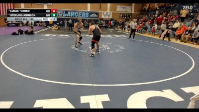 190 lbs 3rd Place Match - Sterling Johnson, Riverton vs Lukas Turner, Uintah