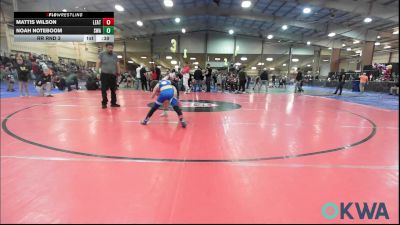 70 lbs Rr Rnd 3 - Mattis Wilson, Leatherneck Wrestling Club vs Noah Noteboom, Shelton Wrestling Academy