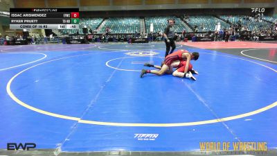 125 lbs Consi Of 16 #2 - Issac Arismendez, Elite Force Wrestling Club vs Ryker Pruett, Team Bucs-North Bend