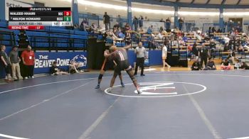 165 lbs Cons. Round 3 - Waleed Khairi, Northern Oklahoma College vs Kelton Howard, Neosho County Community College