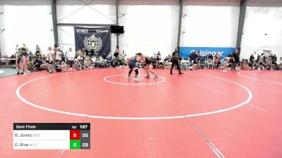 163 lbs Semifinal - Blake Jones, Team Gotcha vs Dominic Blue, NC United