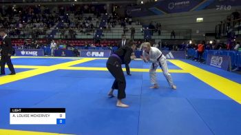 HEIDI JULIA SARÉN vs AGNES LOUISE MCKERVEY 2024 European Jiu-Jitsu IBJJF Championship