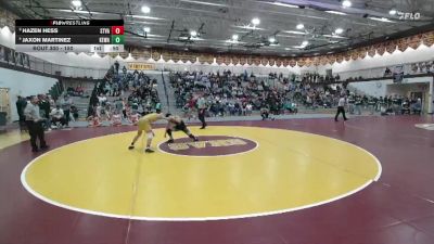 150 lbs 3rd Place Match - Jaxon Martinez, Kelly Walsh vs Hazen Hess, Star Valley