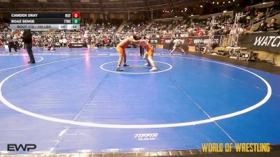 160 lbs Consi Of 8 #2 - Camden Dray, Victory WC vs Boaz Senge, Team Tulsa Wrestling Club