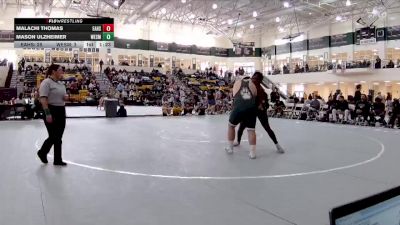 285 lbs Quarters & 1st Wb (16 Team) - Mason Ulzheimer, Westminster Schools vs Malachi Thomas, Eastside Hs