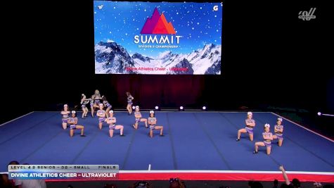 Divine Athletics Cheer - Ultraviolet [2026 L4.2 Senior - D2 - Small Finals] 2026 The D2 Summit