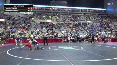 113 lbs Quarterfinal - Bakari Cooper, New Haven vs Ian McVicker, Mississinewa