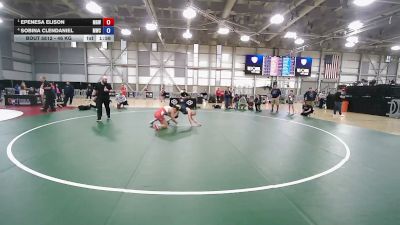 57 kg Semis - Epenesa Elison, Monster Garage Wrestling vs Sobina Clendaniel, Marathon Wrestling Club