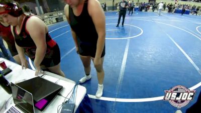 240 lbs Rr Rnd 2 - Ariana Chavez, Borger Youth Wrestling vs Bentley Sharp, Tironook Wrestling