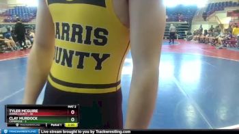 132 lbs 2nd Wrestleback (16 Team) - Hunter Keane, Cambridge vs Cameron Atkins, Harris County