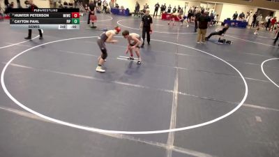 14U - 132 lbs Cons. Semis - Tanner Morvari, Pinnacle Wrestling Club vs Camden Henry, Moorhead Wrestling Club