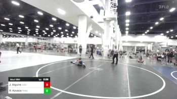 77 lbs 5th Place - Jd Alguire, Juggernaut WC vs River Kovacs, Poway Elite