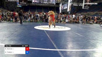 285 lbs Rnd Of 64 - Alan Aleman, California vs Coy Trainor, Wyoming