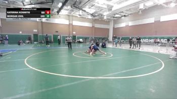 120 lbs Cons. Round 3 - Katerina Kosmitis, Warren vs Morgan Johl, Los Osos