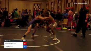 57 kg Consi Of 4 - Dalton Henderson, Virginia vs Troy Dolan, Pennsylvania