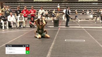 133 lbs Semifinal - Takeo Davis, Gardner-Webb vs Tristan Lujan, Michigan State