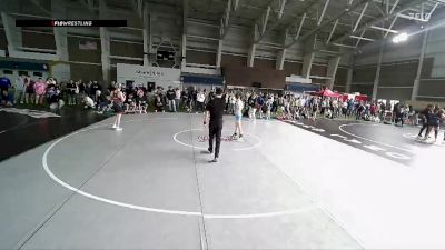 120 lbs Champ. Round 1 - Gage Anderson, Wasatch Wrestling Club vs Conley Evans, Sanderson Wrestling Academy