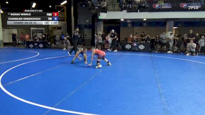 88 lbs Champ. Rd Of 32 - Ronan Winkle, Position Wrestling vs Chandler Oreskovich, The Best Wrestler