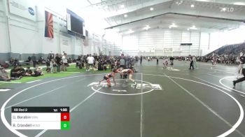 82 lbs Rr Rnd 2 - Uriah Barabin, Grindhouse WC vs Brighton Crandell, Mogollon