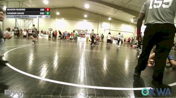 64 lbs Consolation - Mason Madrid, Lincoln Christian vs Xander Davis, Keystone Kids Wrestling Club