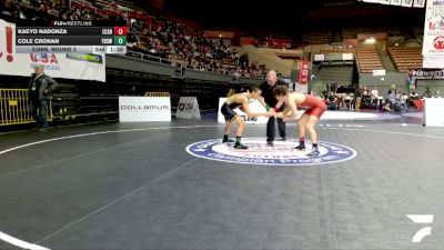 Junior Boys - 138 lbs Quarters - Jack Gregson, San Marino High School Wrestling vs Daniel Mancuso Maranan, Rodriguez High School Wrestling