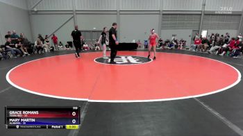 110 lbs 2nd Wrestleback (16 Team) - Grace Romans, Texas Red vs Mary Martin, Alabama