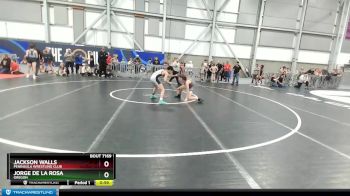 110 lbs Quarterfinal - Jorge De La Rosa, Oregon vs Jackson Walls, Peninsula Wrestling Club