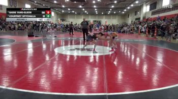 90 lbs Round 3 - Courtney Spychalla, OTC BULLDOGS vs Sadie Yang-Elson, Summit Wrestling Academy