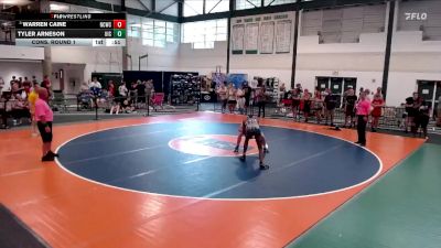161-164 lbs Cons. Round 1 - Warren Caine, North County Wrestling Club vs Tyler Arneson, Winnetka (New Trier)