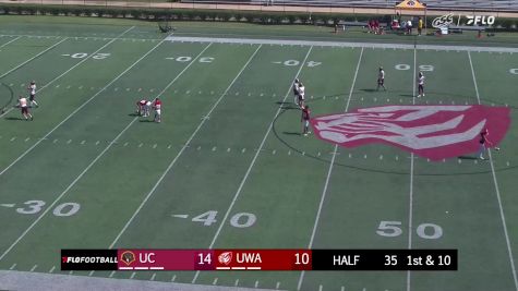 Replay: Charleston (WV) vs West Alabama | Sep 13 @ 1 PM