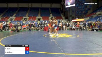 195 lbs Rnd Of 64 - Azeem Bell, Delaware vs Austin Walley, Pennsylvania