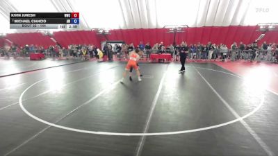 144 lbs Champ. Round 1 - Kivin Juresh, Whitehall Wrestling Club vs Michael Ciancio, Aviators Wrestling