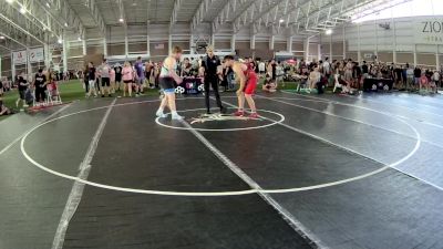 285 lbs Cons. Semis - Elijah Gustavson, Nevada vs Zane Gray, Idaho