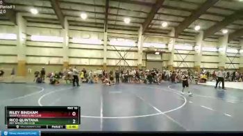 62 lbs Cons. Round 3 - Rico Quintana, Roy Wrestling Club vs Riley Bingham, Wasatch Wrestling Club