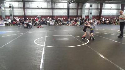 44 lbs Round Of 16 - Frankie Trano, RedNose vs Leo Daulerio, Springfield Delco