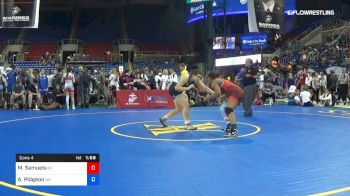 164 lbs Cons 4 - McKenzie Samuels, New York vs Alycia Pidgeon, Washington