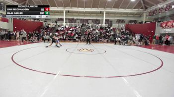 126 lbs Quarterfinal - Liam McConaughy, Charlotte Latin vs Jalal Naghib, St. John Neumann Catholic