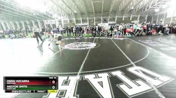 120 lbs Quarterfinal - Weston Smith, Westlake vs Owen Vizcarra, Westlake