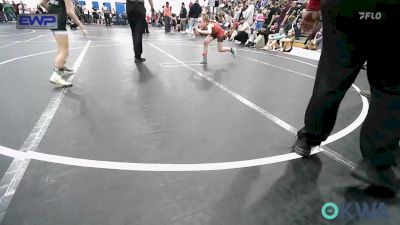 62 lbs Rr Rnd 2 - Kapri Bruens, Carl Albert vs Delanie Wartchow, Shelton Wrestling Academy