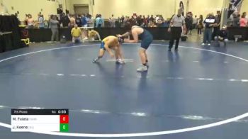 187 lbs 7th Place - Marco Faieta, Canon-McMillan vs Jonah Keene, California