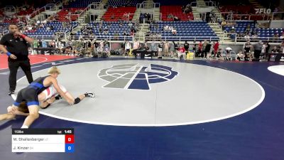 113 lbs Cons 64 #1 - William Shallenberger, UT vs Jacob Kinzer, OK