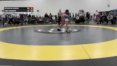 90 lbs Semis & 1st Wrestleback (8 Team) - King Hawkins, Mat Assassins vs Nicholas Hoskin, Revival