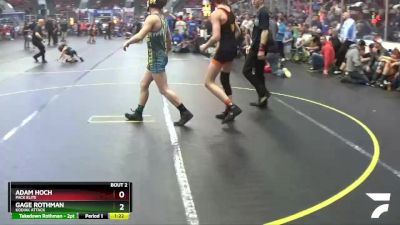 122 lbs Semifinal - Adam Hoch, Pack Elite vs Gage Rothman, Kodiak Attack