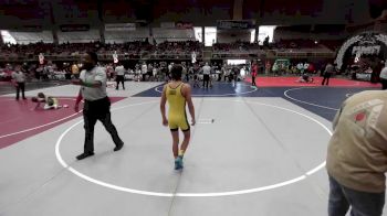 114 lbs Rr Rnd 3 - Isaac Ness, Team Braves WC vs Brayson Garrison, Montrose Elite Wrestling