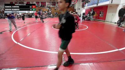 112-117 lbs Round 4 - Joshua Roberts, Team SoCal vs Samuel Corona, Etiwanda