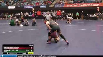 174 lbs Cons. Semi - 3 Isaiah Luellen, Baker vs 10 NaKoda Siegel, Montana State-Northern