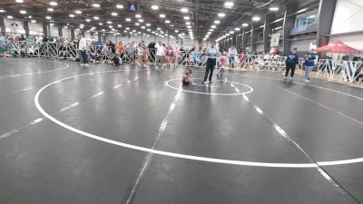 55 lbs Round 4 (2:15pm Saturday) - Makayela Sawyer, Minnesota Funky Singlets vs Rosalee Bell, NCWAY National Team